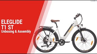Electric Trekking Bike T1 ST Unboxing