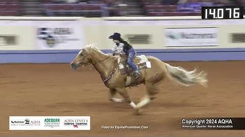 Senior Barrel Racing - 2024 AQHA World Championship Show