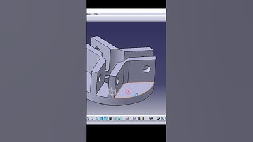 Practice design 9 in catia v5 #3dmodel #3dmodeling #engineering #catiav5tutorial #catiav5 #shorts