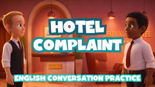Hotel Complaint - Guest Complaint - Hotel Problems - Conversation Practice - Key Vocabulary Review