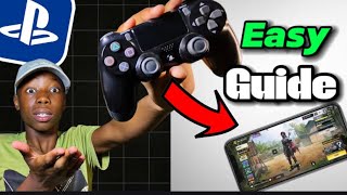 HOW TO PLAY GAMES with your PS4/PS5 Controller on your PHONE📲 |EASY Guide