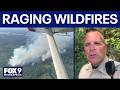 MN wildfires update: Fires burn across the Canadian border