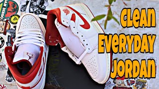 Jordan 1 Mid Dune Red Unboxing On Feet Review