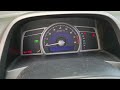 2007 Honda Civic Oil Life Showing Negative Miles - Reset