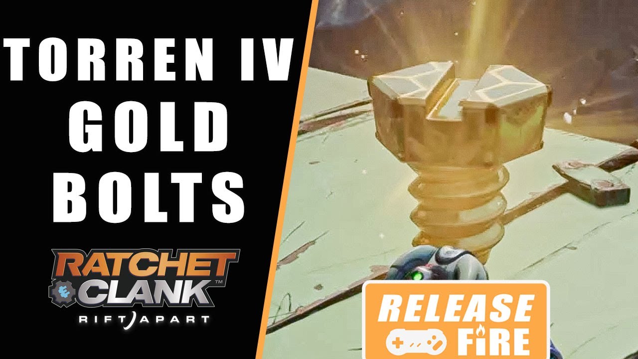 Ratchet & Clank Rift Apart Torren IV Gold Bolts