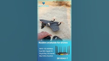 Why Our Drones NEVER Go Offline: Dual SIM Failover Router REVIEW (ZBT Z8105-T) #wifi6 #dronetech