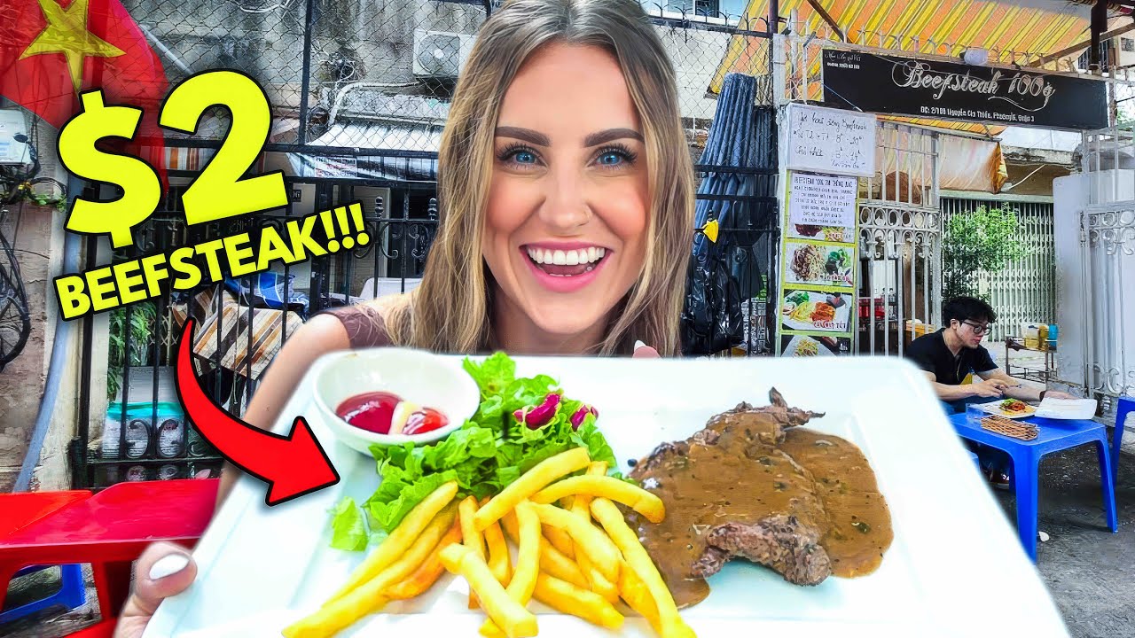 $2 JUICY Beefsteak in Saigon!! 🇻🇳THIS is Why MCDONALDS Will NEVER Win in Vietnam! 