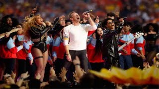 Super Bowl 50 Halftime Show - Coldplay, Bruno Mars \& Beyonce 2016