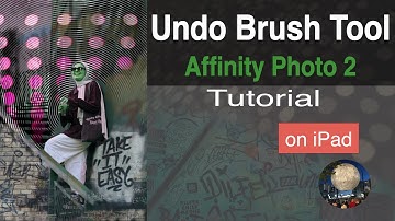 Undo Brush Tool Tutorial Affinity Photo 2 on iPad