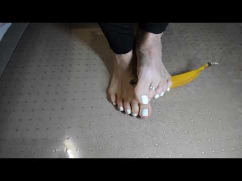 Foot fetish. Feet mask. A little tease.