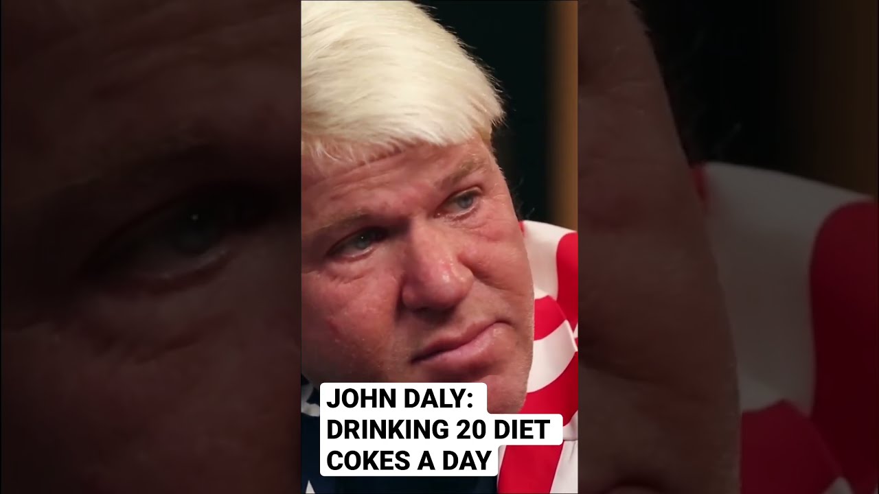 John Daly Drinking 20 sodas a day YouTube