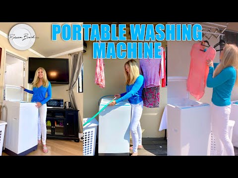 Portable Washing Machine Review | Easy to Install & Wash Laundry