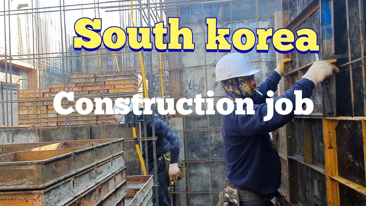 vlog33south korea construction job buhay ofw south korea YouTube