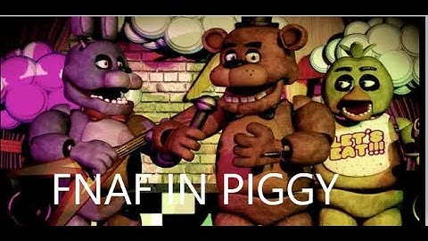 Fnaf 1 in Piggy Build Mode