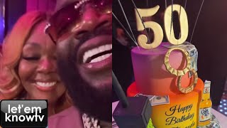 Rick Ross Goes All The Way For His Sister’s 50th Birthday, With Uncle Luke, Timbaland Etc