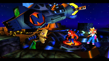 Walking Through Crash Bandicoot 2 Cortex Strikes Back part 37 Cortex and endings