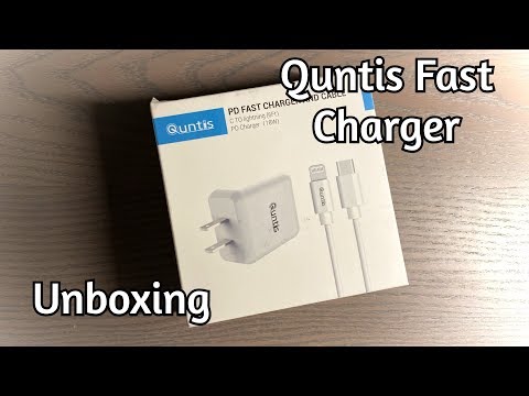 quntis-6ft.-lightning-to-usb-c-&-18w-charger-unboxing