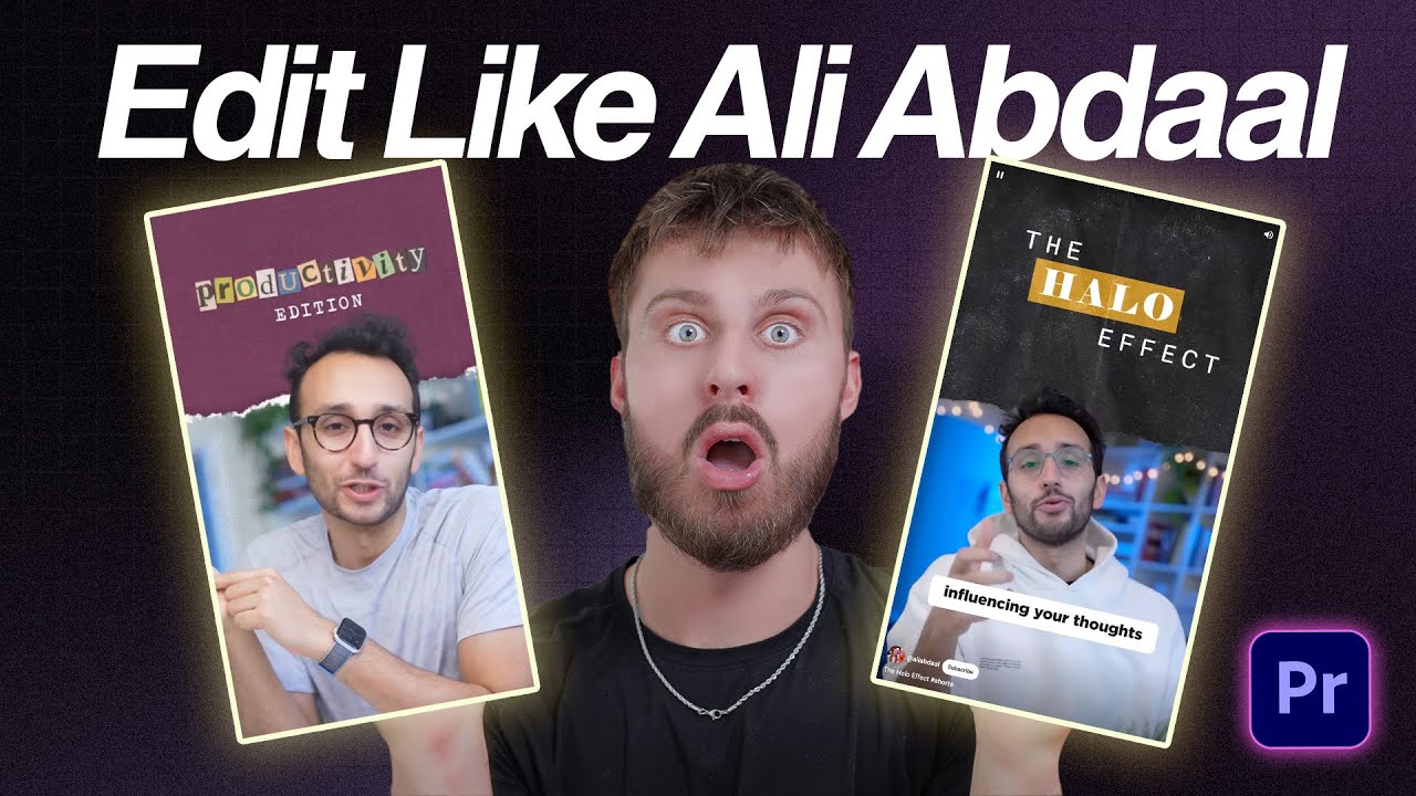 How To Edit Shorts Like Ali Abdaal!