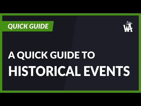 The HISTORICAL EVENTS Interface | World Anvil Quick Guide Tutorial