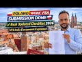 Poland Work Visa Submission Done 🇵🇱| Real Updated Checklist 2026 | VFS India Documents Explained