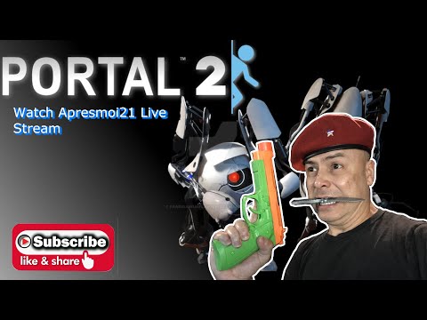 Portal 2 Video Game Live Stream