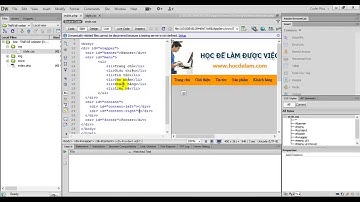 Web programming with php,Bài 12 Chia khung nội dung thành 2 khung,để hiển thị thông tin