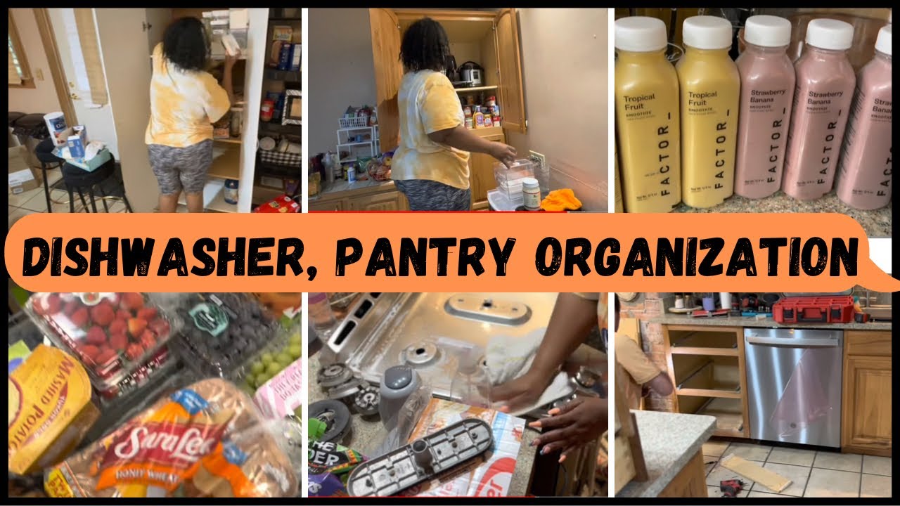 GET IT ALL DONE! NEW DISHWASHER, SAM'S CLUB SHOPPING & HAUL, PANTRY