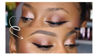 TUTO SOURCILS FACILE EFFET BROW LIFT | UPDATE 2021