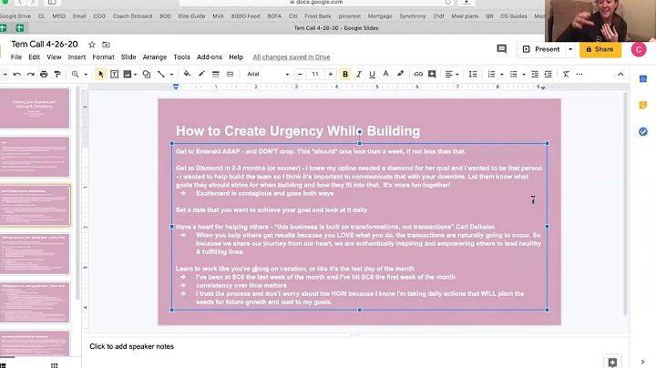 Growing Your Business with Urgency & Consistency -...