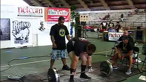 2015 Hawaii state first WABDL meet 501 deadlift