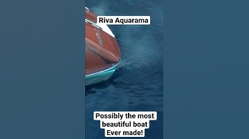 Thumbnail of American V8 Riva Aquarama sounds epic!