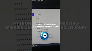 python right triangle pattern | easy pattern printing in 30 seconds #learnpython #pythonshorts