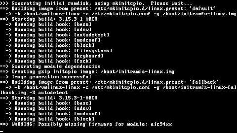 Scripted installation of Arch Linux inside VirtualBox VM