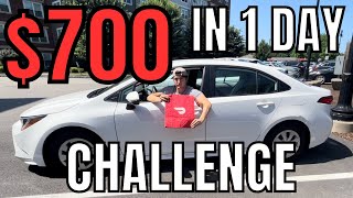 $700 IN ONE DAY DoorDash/Uber Eats Challenge (5th Attempt)
