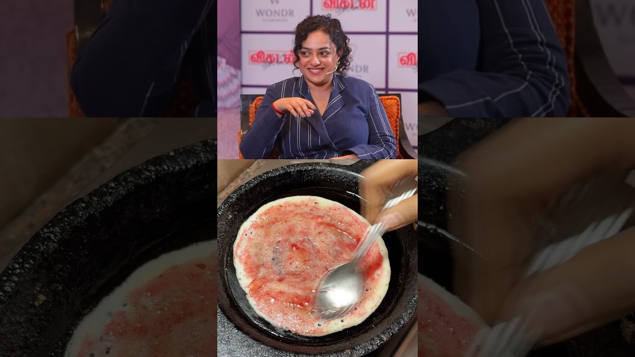 Nithya Menon’s Favorite Jam Dosa 😋 Sweet & Crispy Treat! 