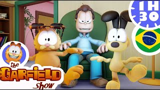 😹 Compilação de episódios do Garfield! 😹 - O Show do Garfield