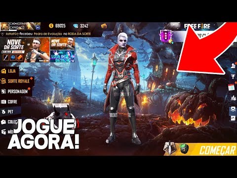 CHEGOU!! NOVA ATUALIZAÇÃO DE HALLOWEEN DO FREE FIRE!! VEM JOGAR! - CHEGOU!! NOVA ATUALIZAÇÃO DE HALLOWEEN DO FREE FIRE!! VEM JOGAR!