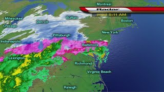 7 A.M. UPDATE | Freezing Rain, Sleet Causing School Closures, Accidents In Maryland