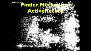 ROR Lab 9: ActiveRecord Query Interface 1