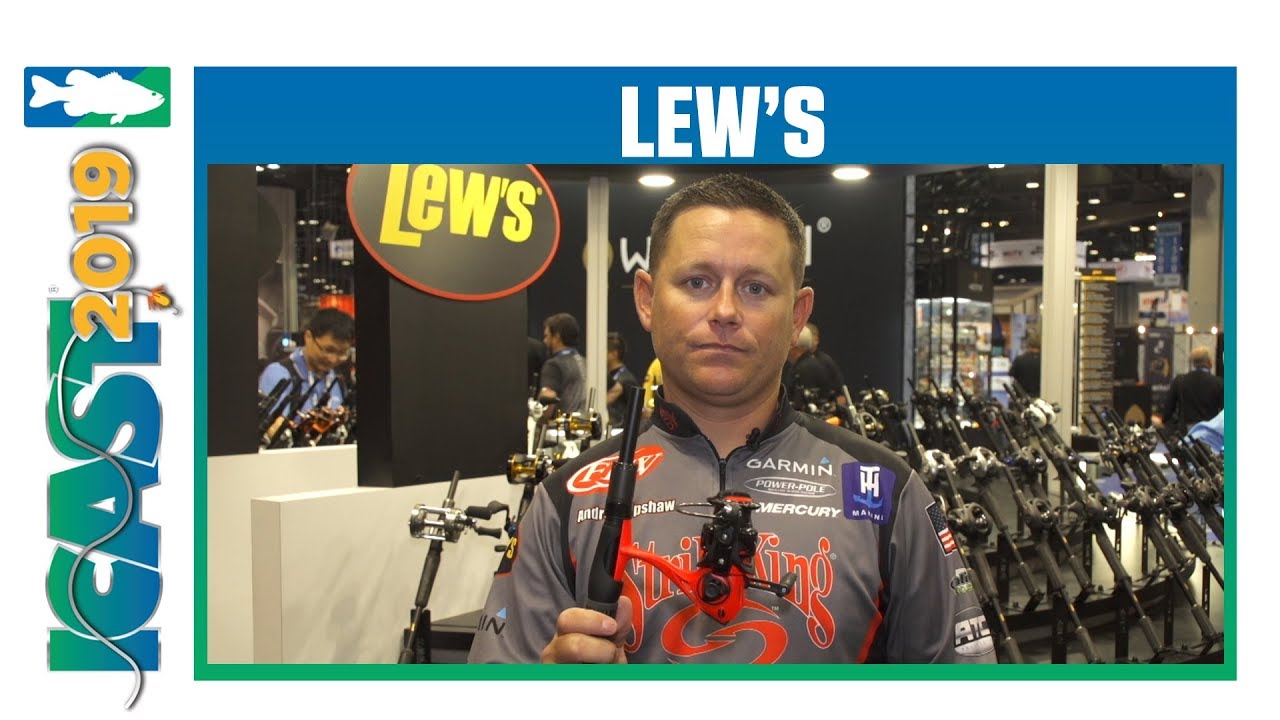 ICAST 2019 Videos - Lew's Mach Smash Spinning Reel with Andrew Upshaw