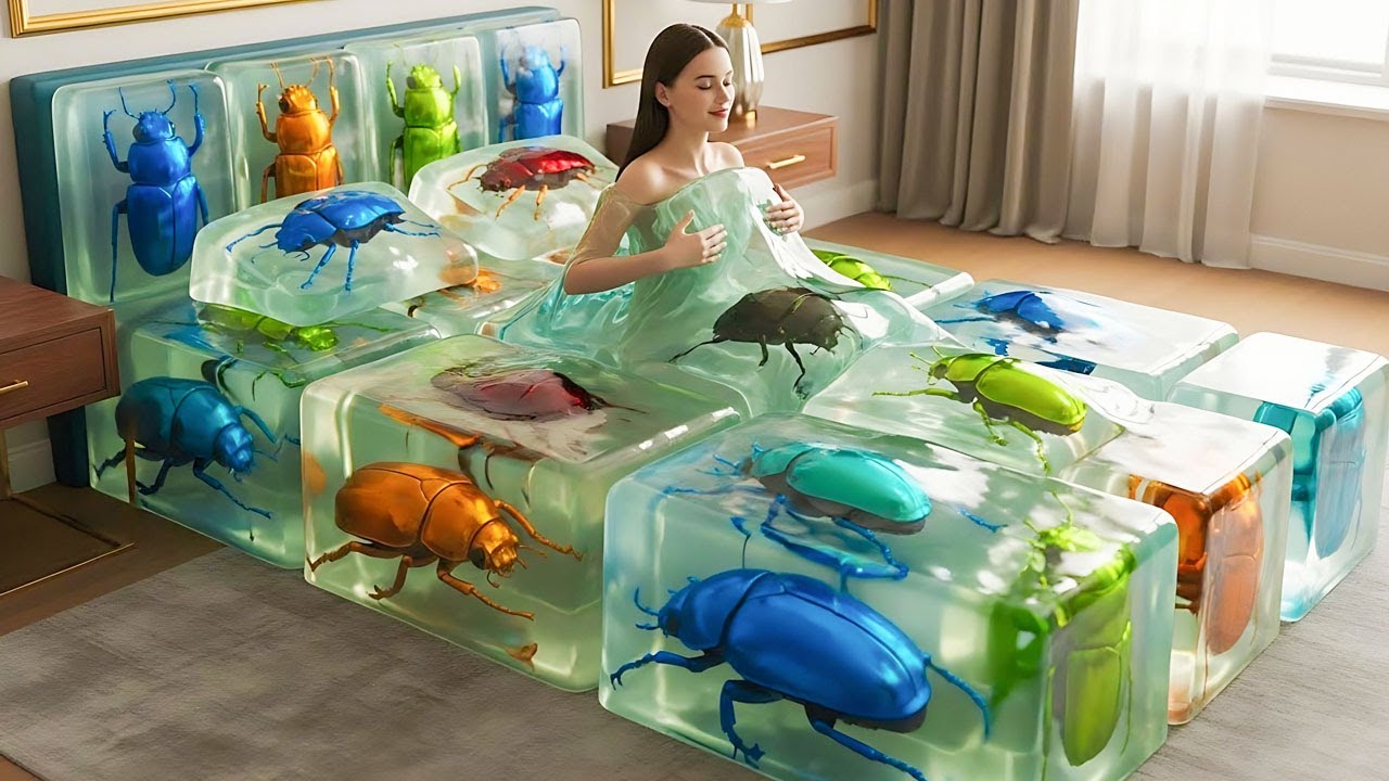 Which Crazy Bed Would You Choose? 🦋 Ultimate Oddly Satisfying AI ASMR