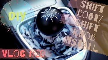 Installing A New Shift Knob and Boot On My G37 | Vlog #20| Vik Vengeance