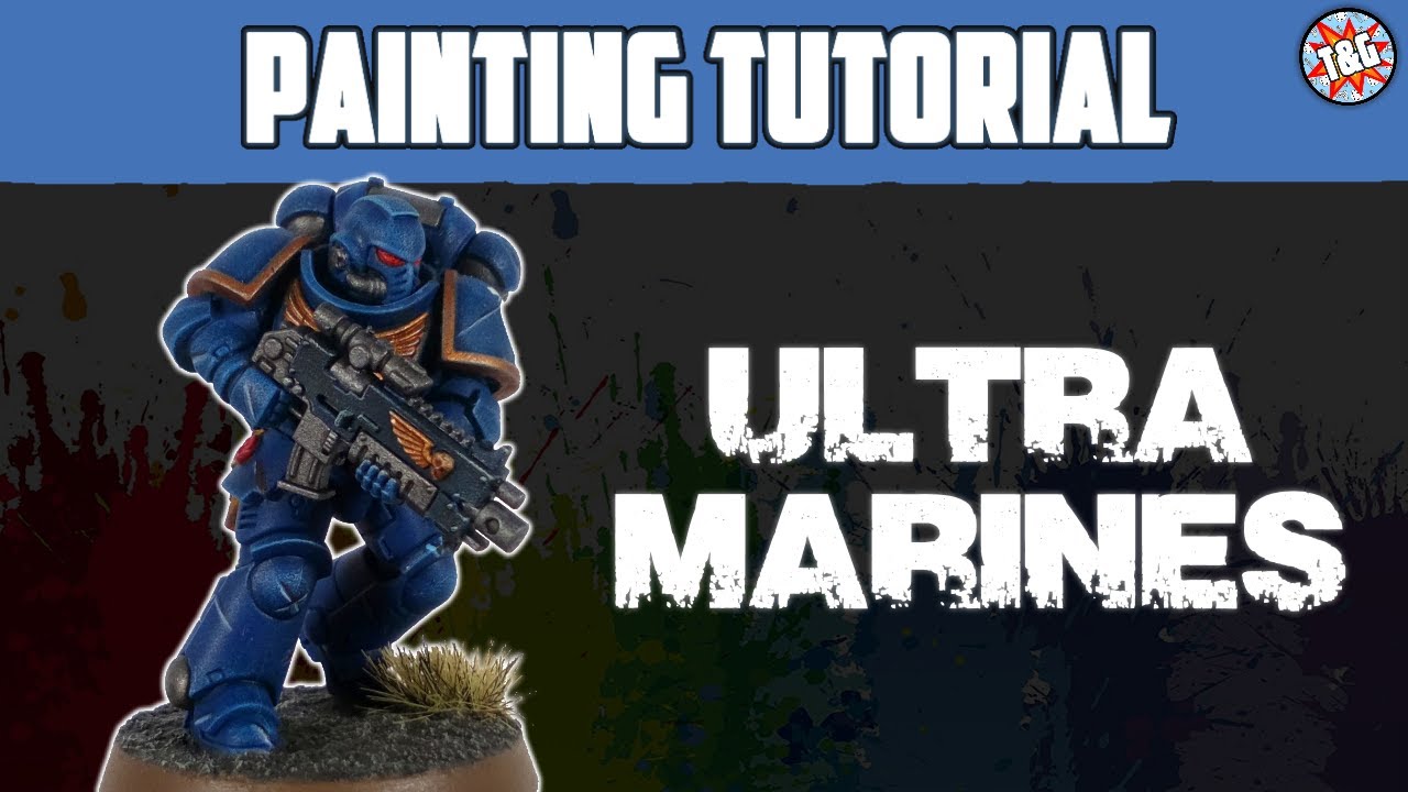 Contrast Painting Tutorial Ultramarines / Primaris Space Marines YouTube