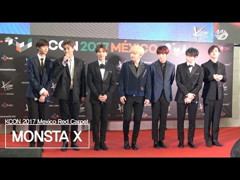 [KCON 2017 MEXICO x M2] 몬스타엑스(MONSTA X) RedCarpet