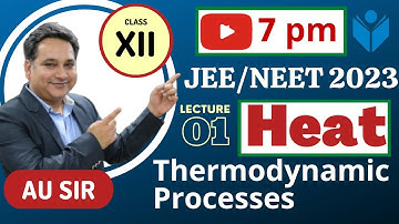 Heat | L01 | Thermodynamic Process | Cyclic process | NEET 2023 | JEE Advanced 2023 | JEE Main 2023