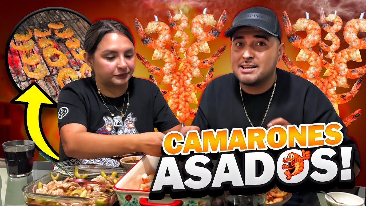 @Soy Yosi NOS ENSEÑA A PREPARAR SUS FAMOSOS CAMARONES ASADOS//¿De verdad son muy ricos?
