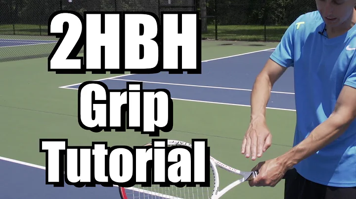 Two Hand Backhand Grip Tutorial - Tennis Lesson - Grip Instruction