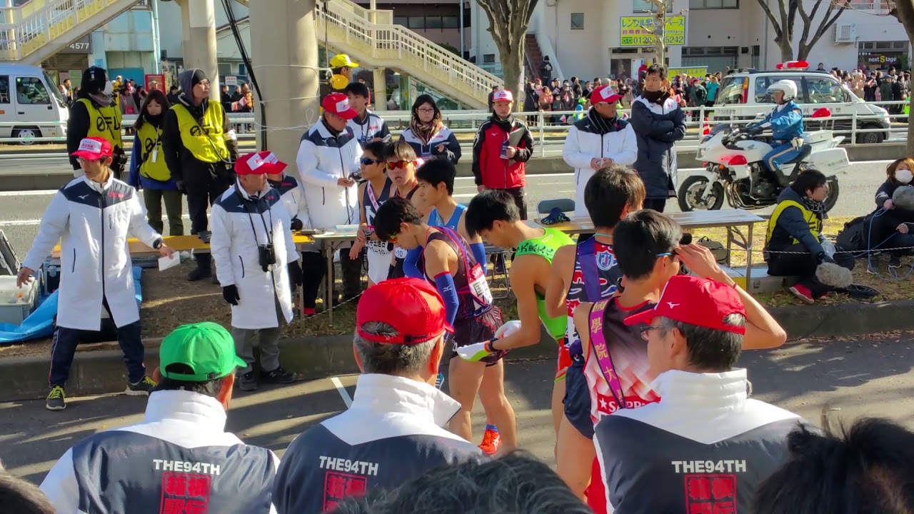 わずか５秒の鶴見中継所(2018箱根駅伝・復路)