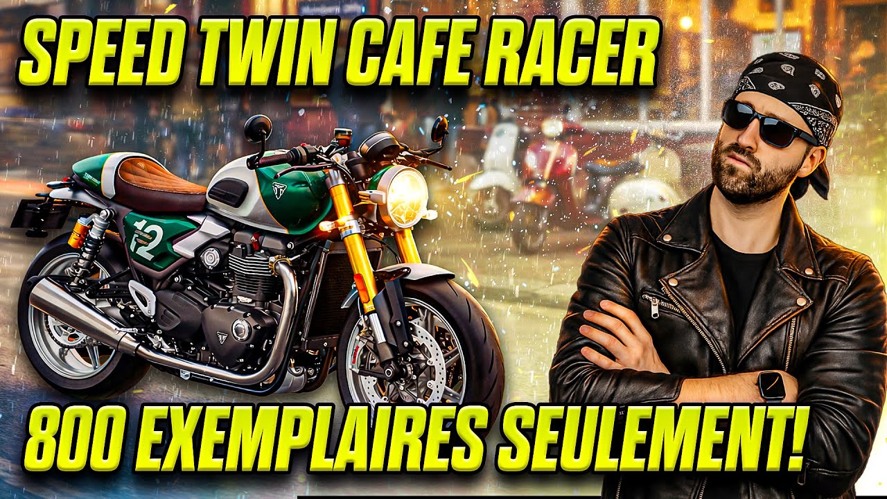 Triumph sort une version ULTRA-LIMITEE de la Speed Twin 1200 !