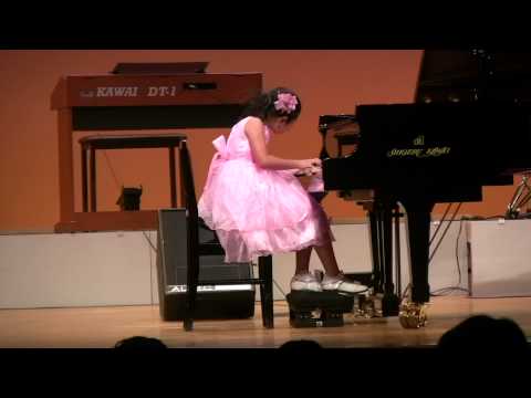 エリーゼのために　8歳ピアノ発表会